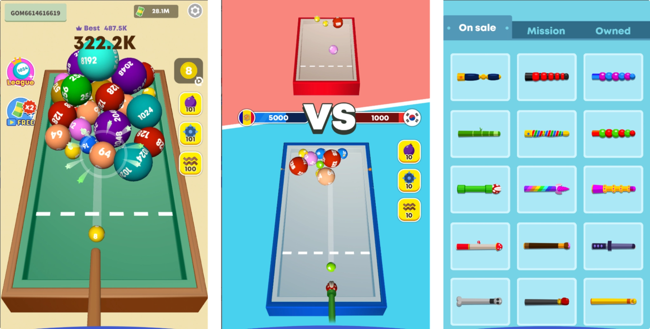 Merge Shooter 3D: 2048 Game 스크린샷 8